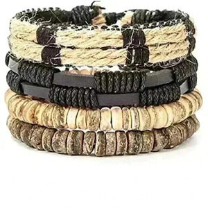 Braided Leather Bracelets for Men /Women